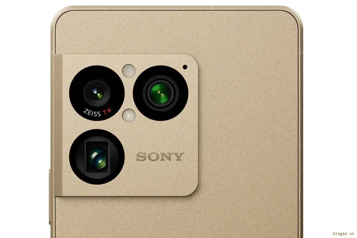 Cận cảnh cụm camera sau của&nbsp;Sony Xperia 1 VIII.