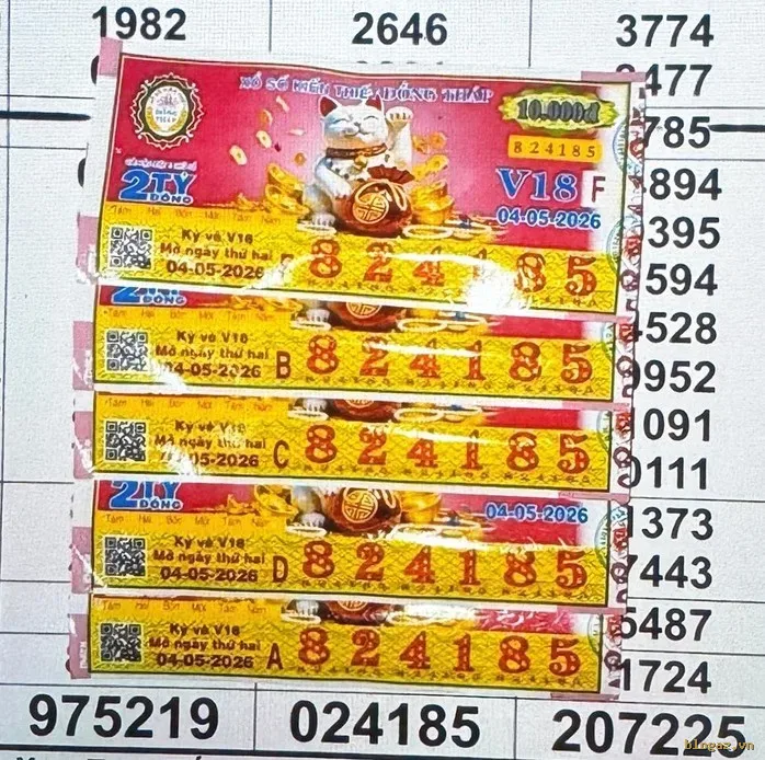 Nhiều người ở TPHCM, Tây Ninh và Vĩnh Long trúng xổ số miền Nam vào sáng 5-5 - 4