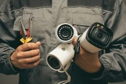Camera an ninh với khả năng quay đêm ấn tượng.
