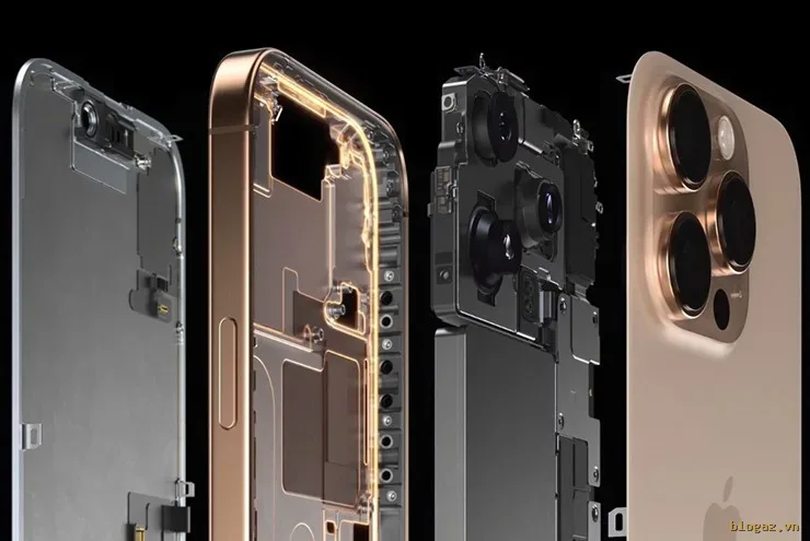 iPhone 15 Pro với khung viền titan