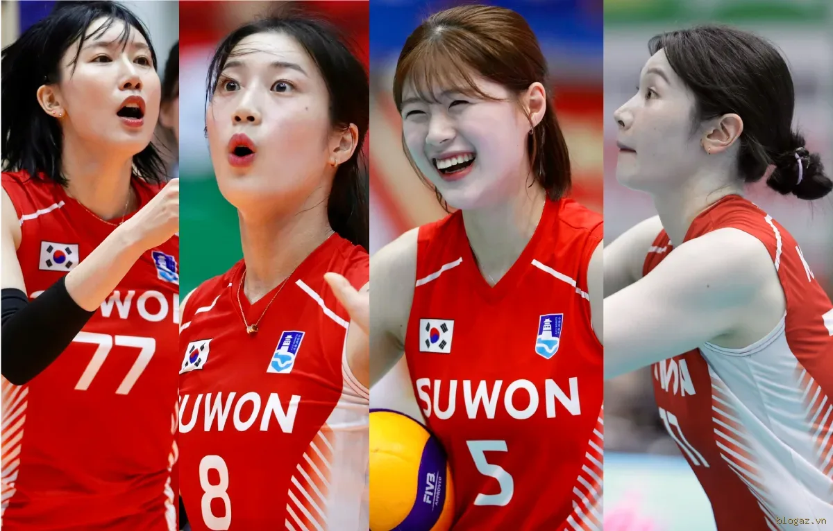 Dàn "nữ thần" Hàn Quốc khuấy đảo Cúp Bóng chuyền VTV: Nhan sắc "gây thương nhớ" trên sân đấu