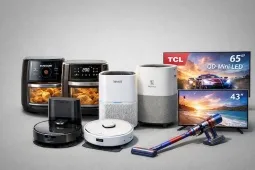 TV, nồi chiên không dầu, máy hút bụi giảm giá mạnh trong ngày đôi 4/4