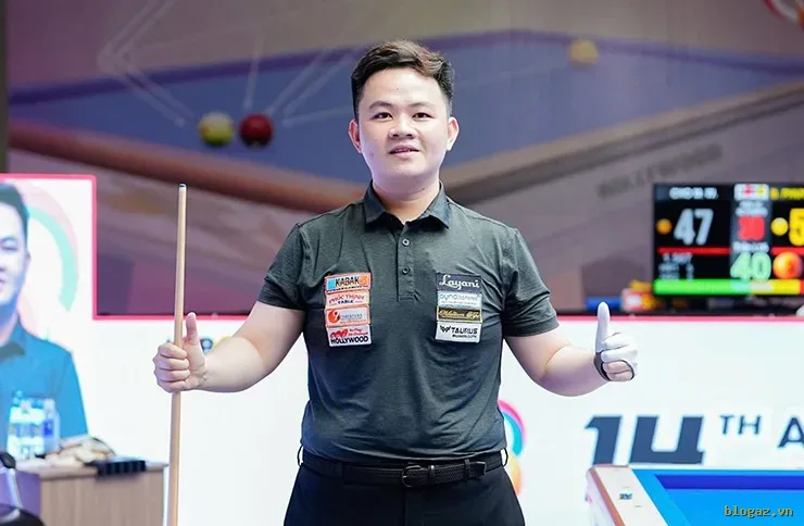 "Lội ngược dòng" ngoạn mục: Bao Phương Vinh hạ gục số 1 thế giới, Trần Quyết Chiến chia tay giải châu Á