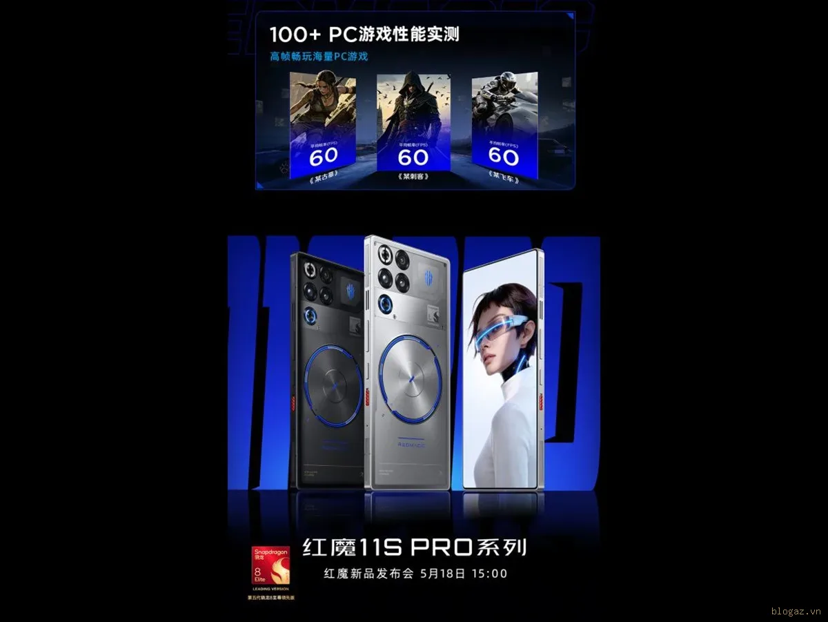 Red Magic 11S Pro hé lộ các tính năng chơi game cực đỉnh - 3