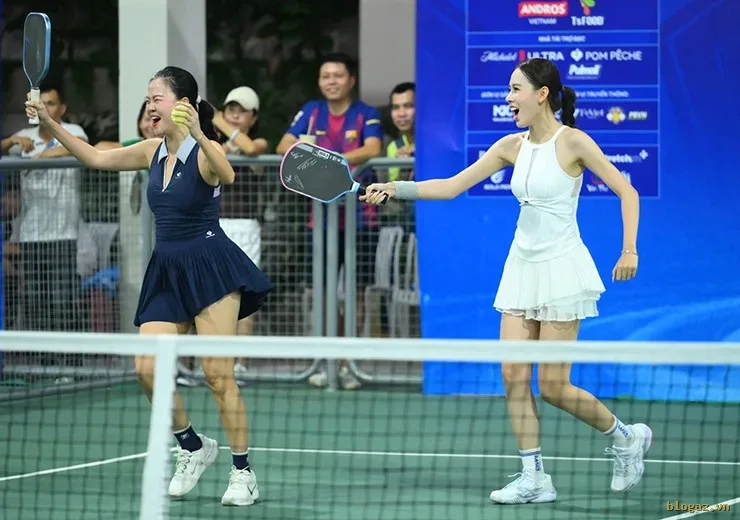Hương Giang - Lý Hoàng Nam Tạo Nên Màn Ngược Dòng Kinh Điển, Đăng Quang Giải Pickleball Toàn Sao
