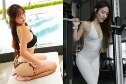 Hot girl pickleball tung ảnh bikini nóng bỏng, Phương Linh khoe dáng “đồng hồ cát”